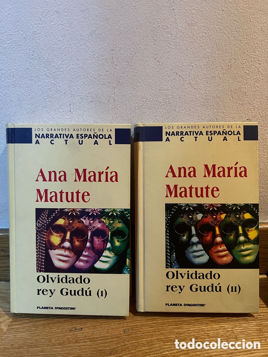 Libros de segunda mano: Ana Maria Matute Olvidado rey Gud&uacute; Tomos I y II
