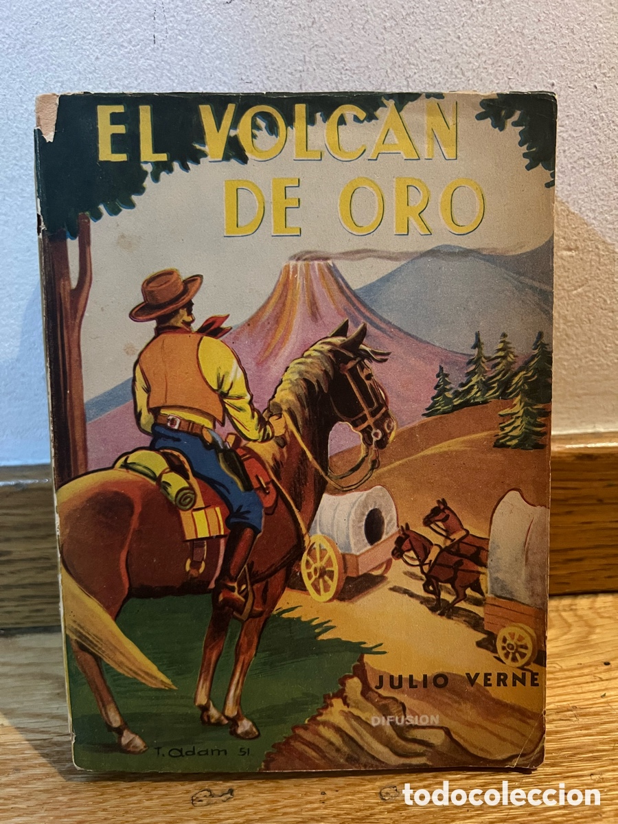 Libros de segunda mano: EL VOLCAN DE ORO JULIO VERNE
