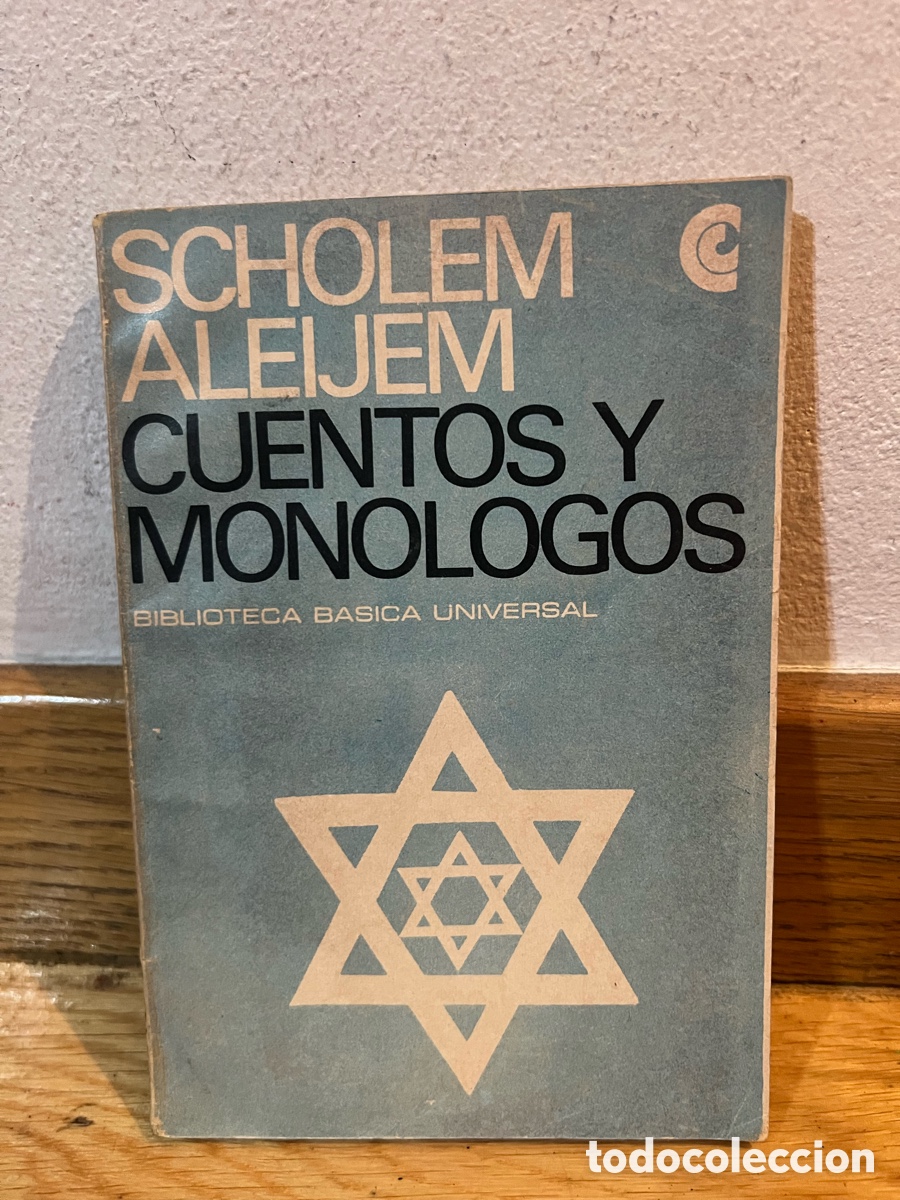 Libros de segunda mano: SCHOLEM ALEIJEM CUENTOS Y MONOLOGOS