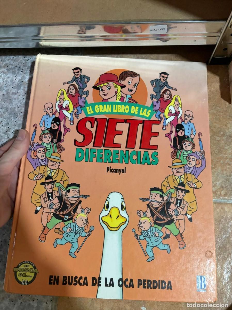 Libros de segunda mano: BLAS100C1 + El gran libro de las siete diferencias. En busca de la oca perdida + Picanyl + Ediciones