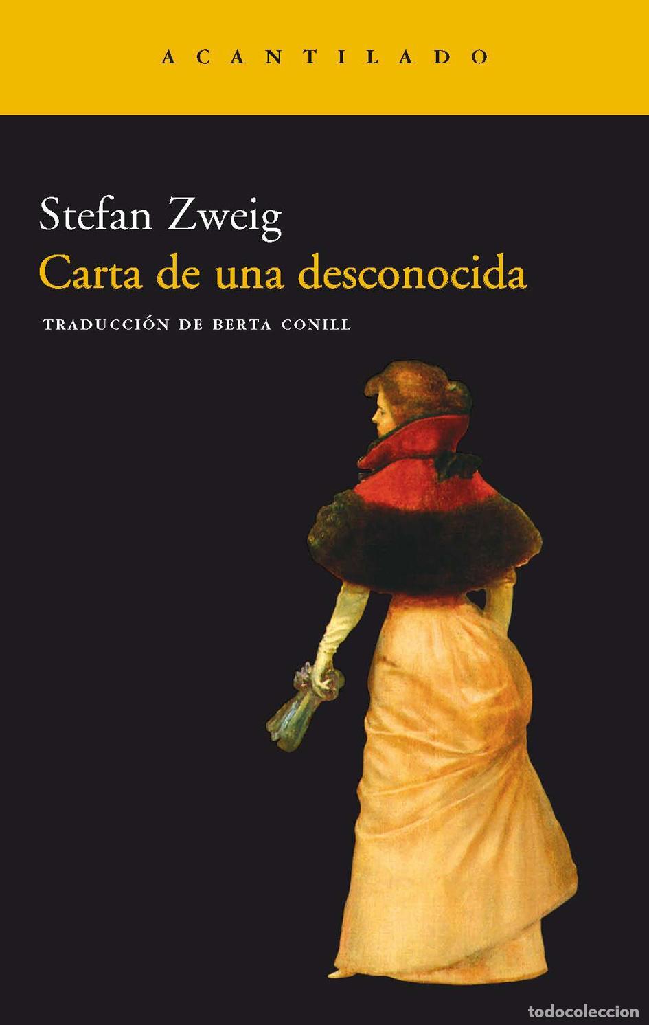 Livros em segunda m&atilde;o: Carta de una desconocida. - Zweig, Stefan.