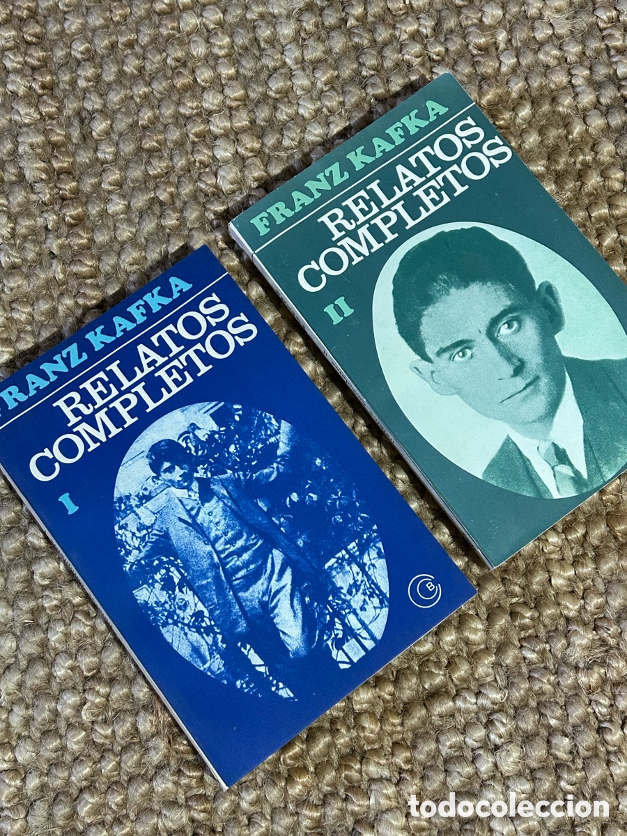 Second hand books: Relatos completos (2 vol.) - Frank Kafka - Losada (1980-1981)