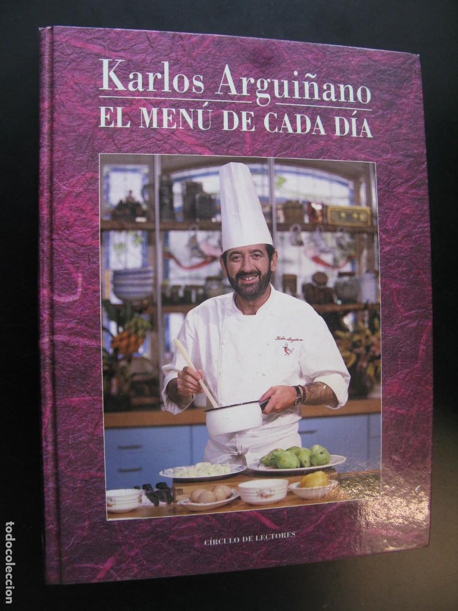 Libros de segunda mano: Karlos Argui&ntilde;ano. El men&uacute; de cada dia