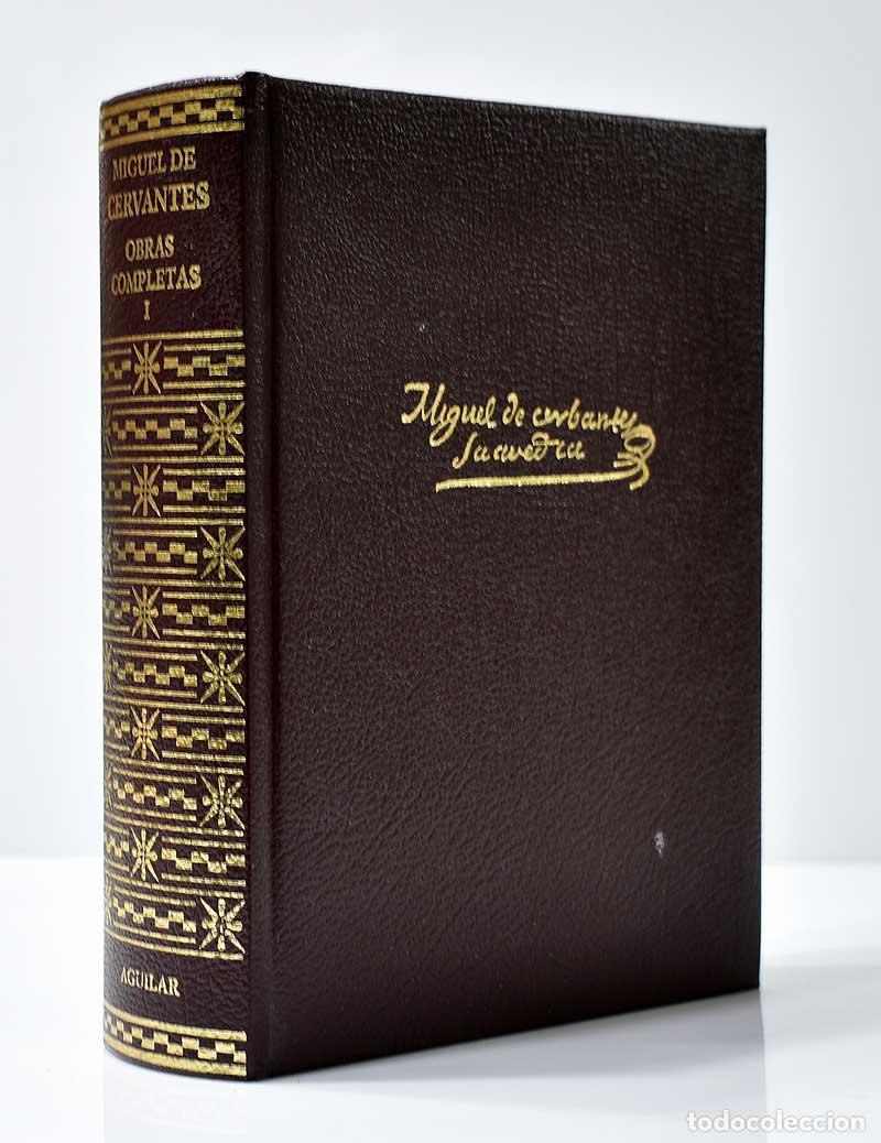 Libros de segunda mano: Obras Completas Vol. I. Don Quijote de la Mancha. Las doce novelas ejemplares - Miguel de Cervantes