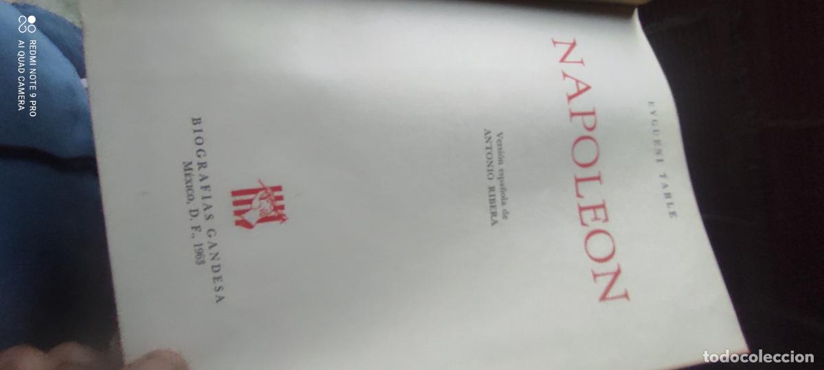 Libros de segunda mano: Napoleon. Tarle. Ed. Grijalbo. Col. Pol&iacute;ticos y gobernantes.
