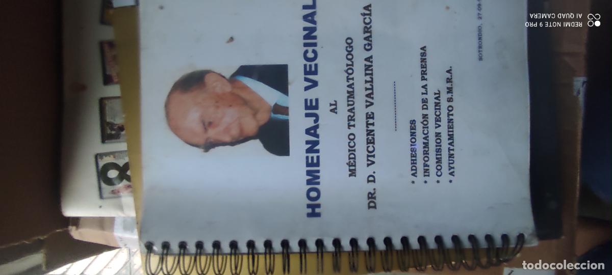 Libros de segunda mano: Homenaje vecinal al traumat&oacute;logo DON VICENTE VALLINA