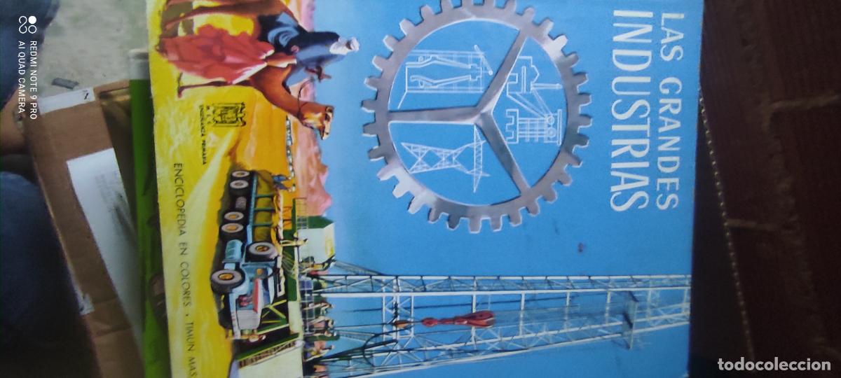 Libros de segunda mano: Las Grandes Industrias Enciclopedia en color Editorial Timun M&aacute;s 1971