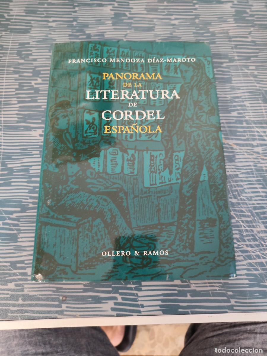 Libri di seconda mano: PANORAMA DE LA LITERATURA DE CORDELL ESPA&Ntilde;OLA, FRANCISCO MENDOZA DIAZ MAROTO, OLLERO & RAMOS,2001.