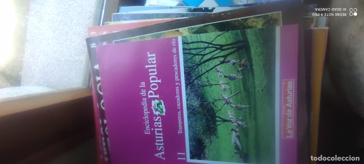 Libros de segunda mano: 11 Tramperos, cazadores y pescadores de r&iacute;os- enciclopedia asturias popular