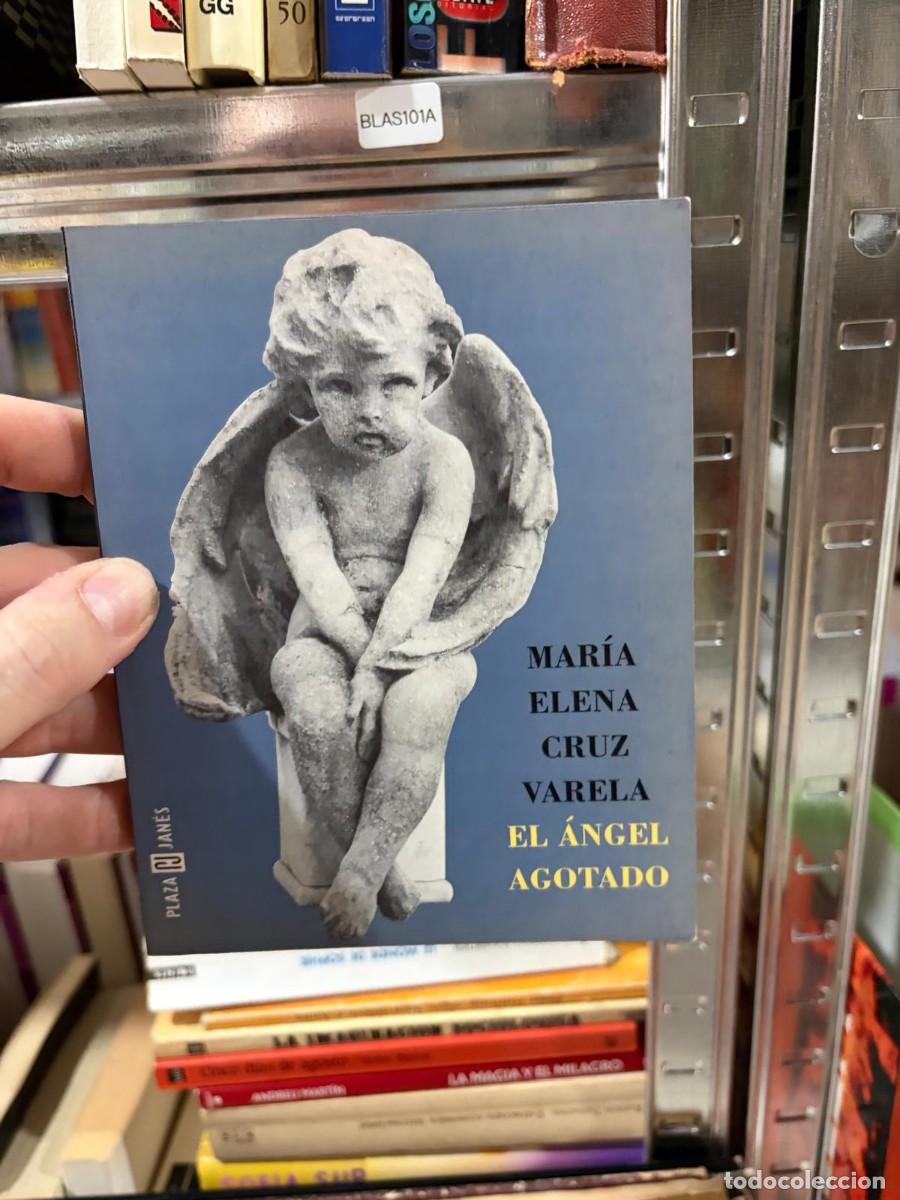Libros de segunda mano: BLAS101A &mdash; El &aacute;ngel agotado &mdash; Mar&iacute;a Elena Cruz Varela &mdash; Plaza & Jan&eacute;s