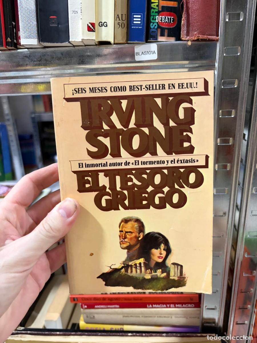 Libros de segunda mano: BLAS101A &mdash; El tesoro griego &mdash; - IRVING STONE
