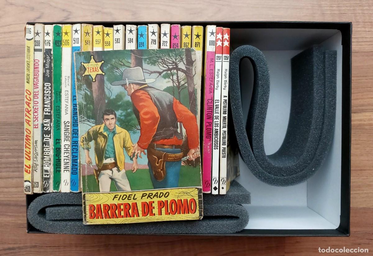 Libri di seconda mano: COLECCION SALVAJE TEXAS OESTE BRUGUERA - LOTE 21 NOVELAS ANTIGUAS-BOLSILIBROS-PULP (BUEN ESTADO)