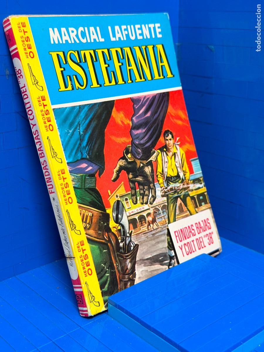 Libros de segunda mano: FUNDAS BAJAS Y COLT DEL 38 &ndash; ED. BRUGUERA &ndash; 1959 &ndash; MARCIAL LAFUENTE ESTEFANIA