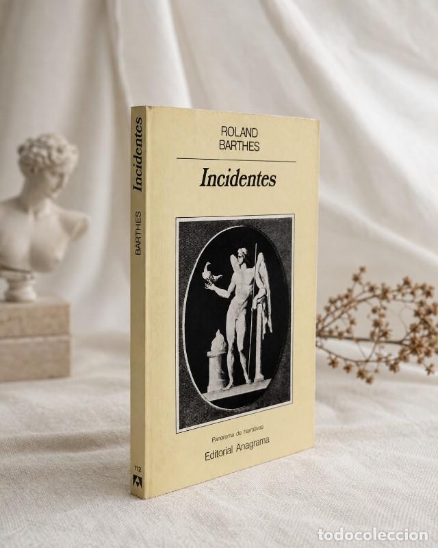Libros de segunda mano: Incidentes - Roland Barthes - Editorial Anagrama - Panorama de Narrativas, 112