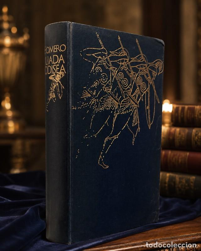 Libros de segunda mano: ILIADA - ODISEA - HOMERO - CIRCULO DE LECTORES - 1978 - LUIS SEGALA ESTALELLA - VICENTE B. BALLESTAR