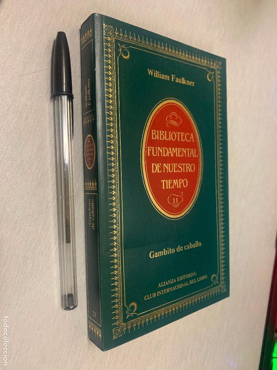 Libros de segunda mano: GAMBITO DE CABALLO / WILLIAM FAULKNER / ALIANZA CLUB DEL LIBRO 1984