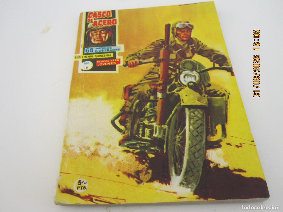 Libri di seconda mano: novela grafica CASCO DE ACERO n&ordm; 16