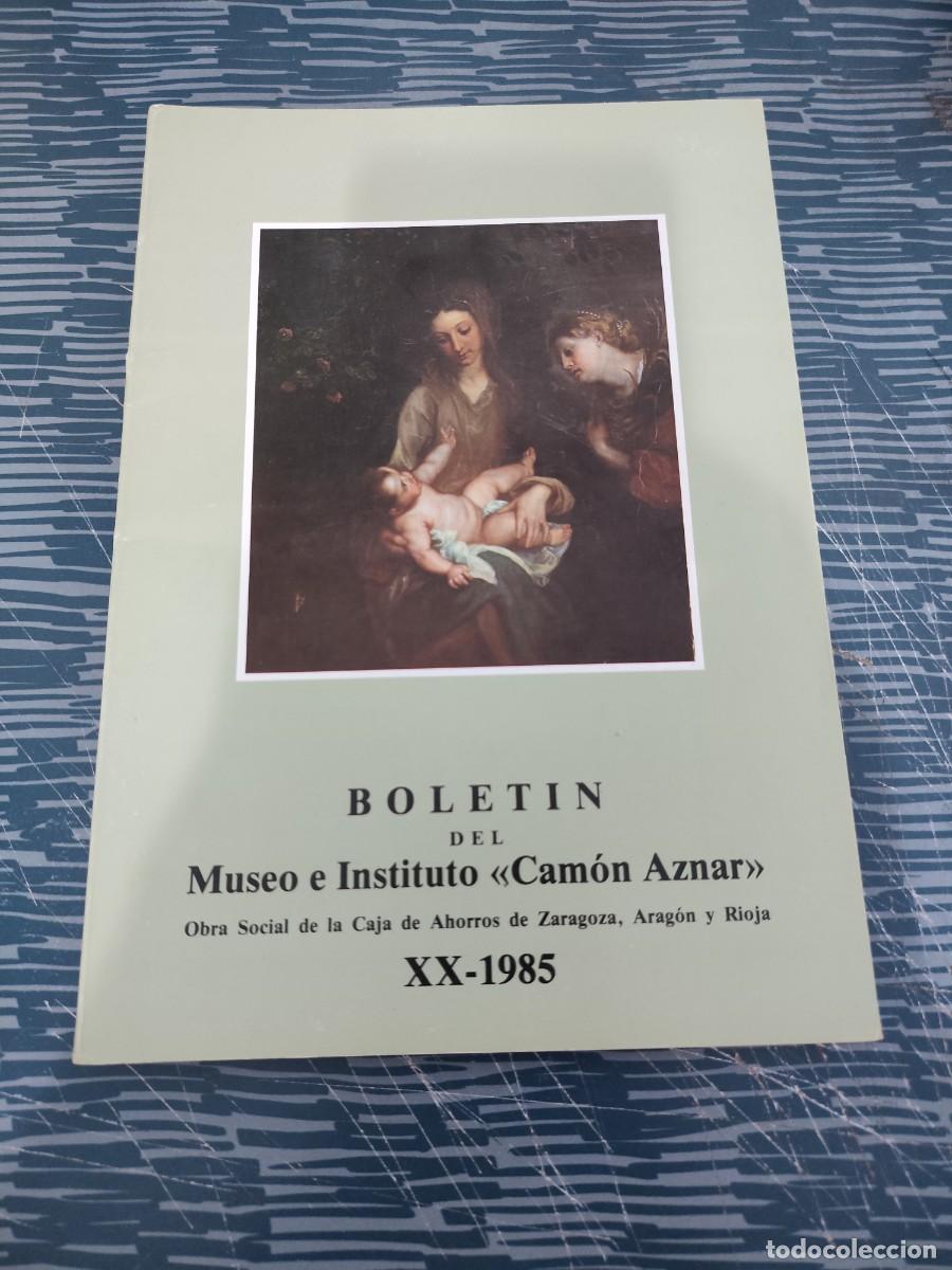 Libri di seconda mano: BOLETIN DEL MUSEO E INSTITUTO CAMON AZNAR,XX,1985,LEER