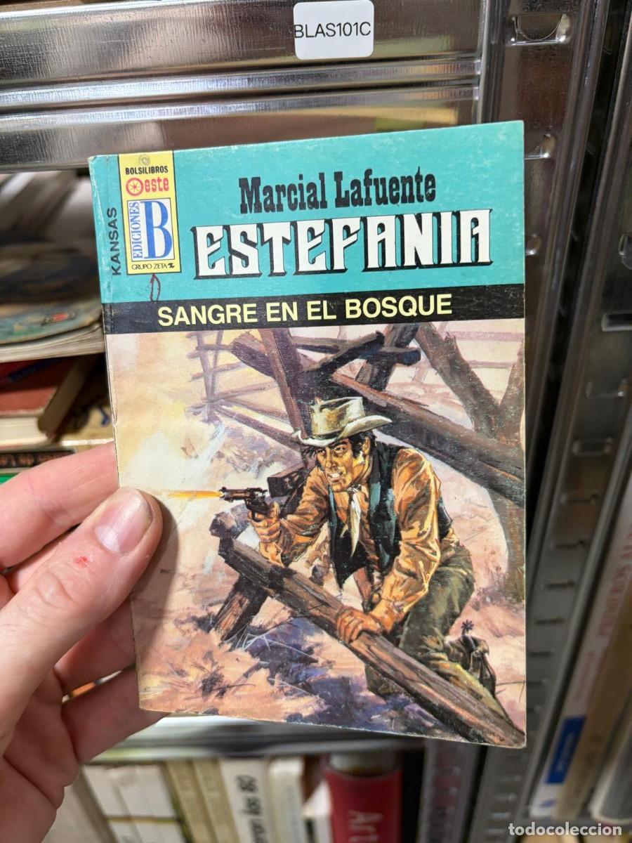 Libros de segunda mano: BLAS101C &mdash; Sangre en el bosque, Marcial Lafuente Estefan&iacute;a, Bruguera