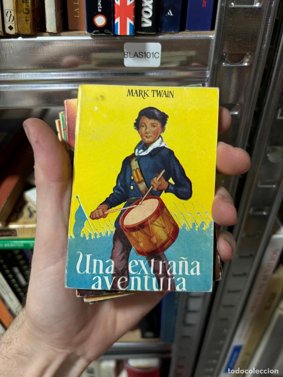 Libros de segunda mano: BLAS101C &mdash; Una extra&ntilde;a aventura &mdash; Mark Twain &mdash; Colecci&oacute;n Pulga