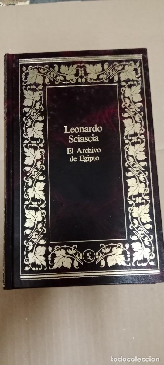 Libros de segunda mano: EL ARCHIVO DE EGIPTO LEONARDO SCIASCIA LIBRO GG-AUR