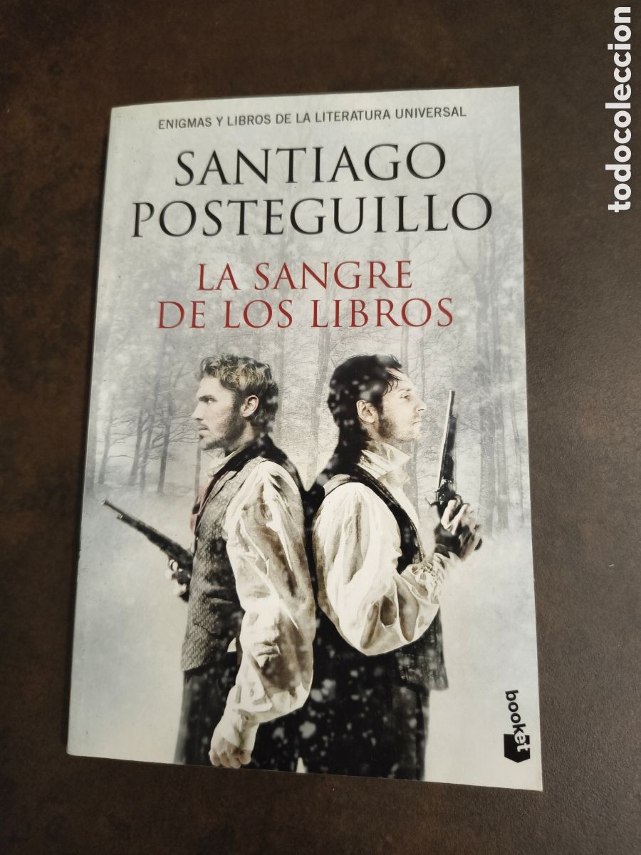 Libros de segunda mano: LA SANGRE DE LOS LIBROS DE SANTIAGO POSTEGUILLO (BOOKET,PLANETA)