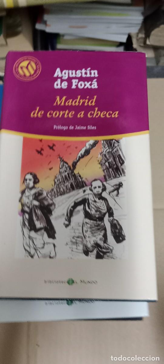 Libri di seconda mano: MADRID DE CORTE A CHECA AGUSTIN DE FOXA LIBRO GG-BTJ