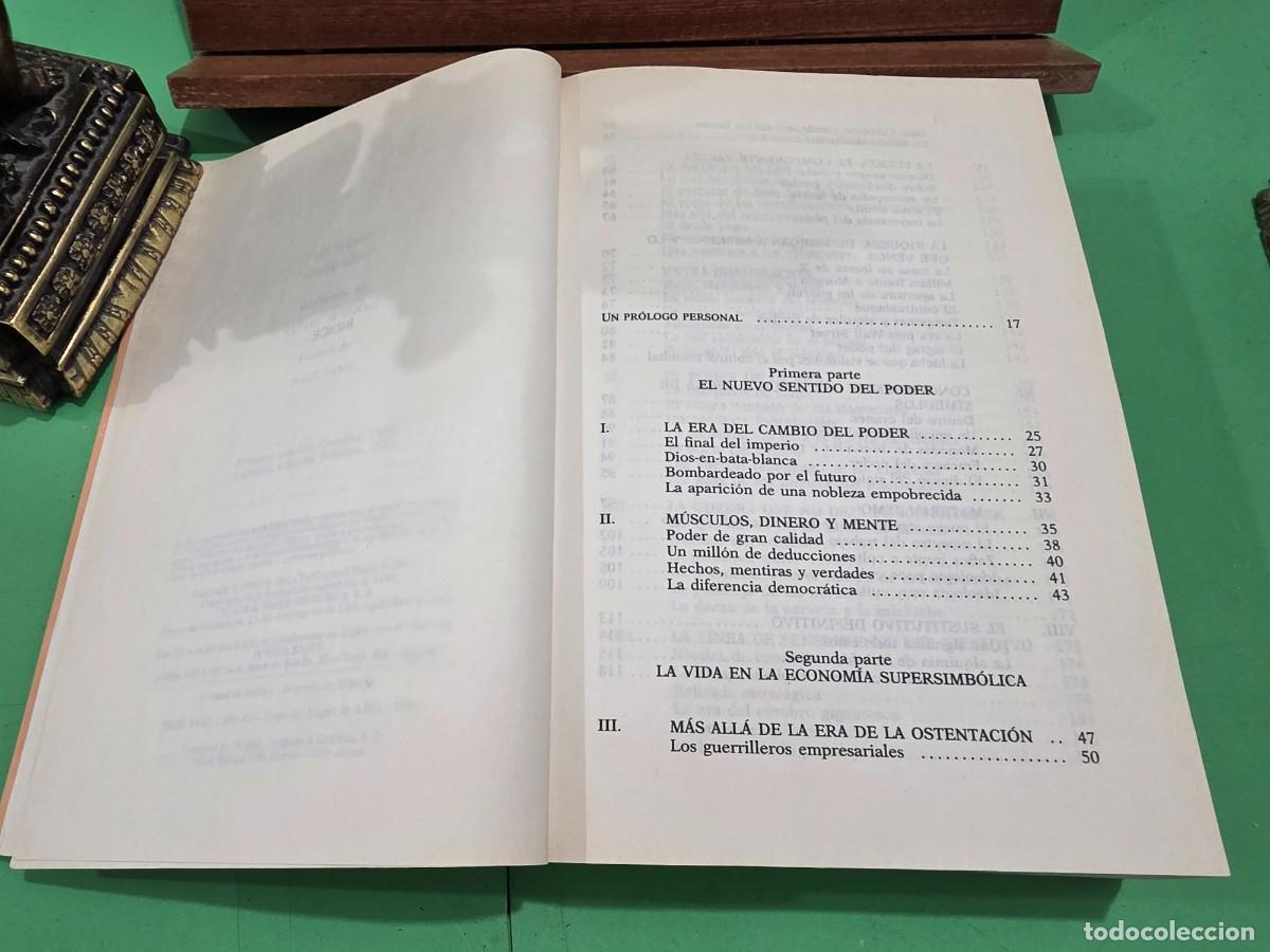 Libros de segunda mano: &rdquo;&rdquo;EL CAMBIO DEL PODER&rdquo;&rdquo;...POWERSHIFT...ALVIN TOFLLER...PLAZA Y JANES...1991... - Foto 7
