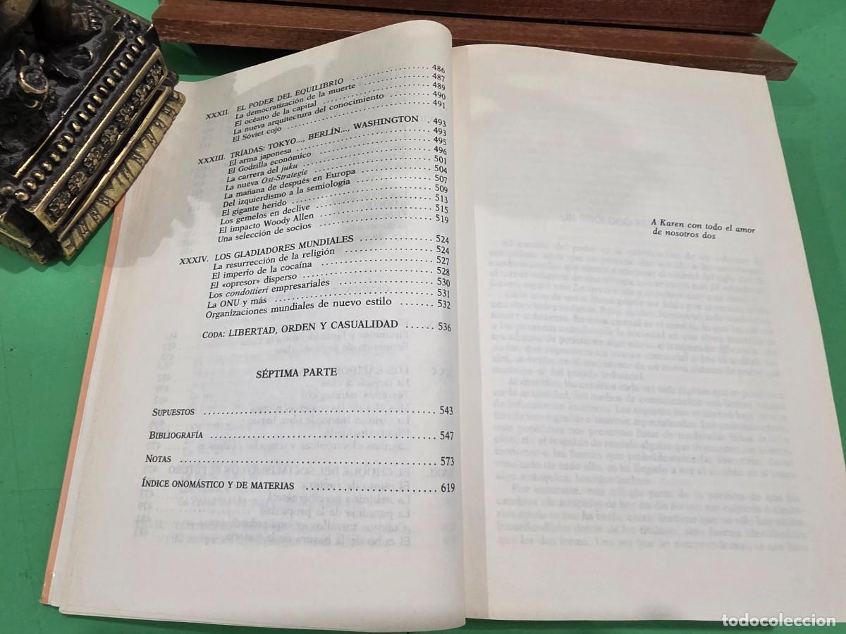 Libros de segunda mano: &rdquo;&rdquo;EL CAMBIO DEL PODER&rdquo;&rdquo;...POWERSHIFT...ALVIN TOFLLER...PLAZA Y JANES...1991... - Foto 11