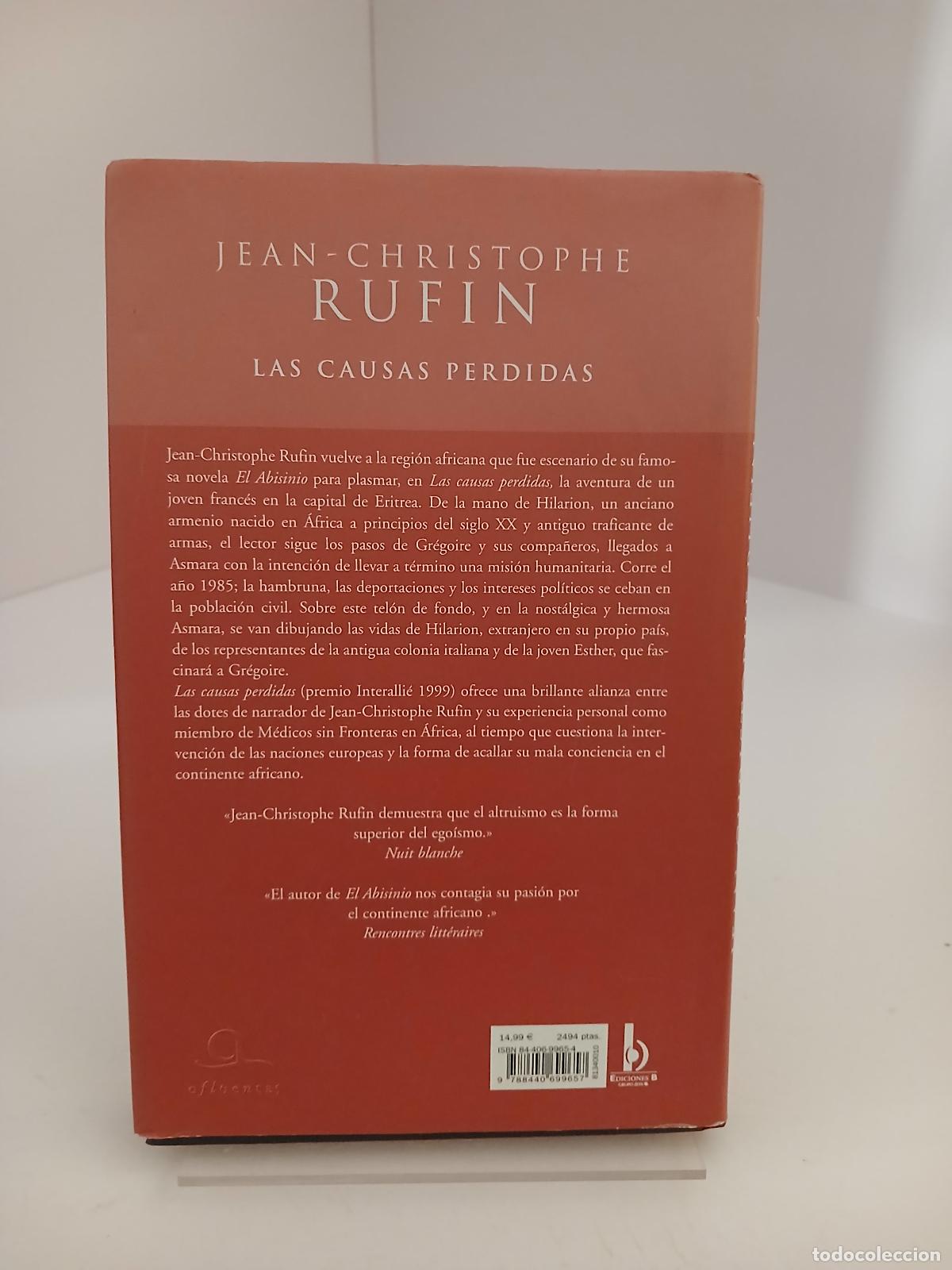 Libros de segunda mano: CAUSAS PERDIDAS, LAS - Rufin, Jean-christophe - Foto 2