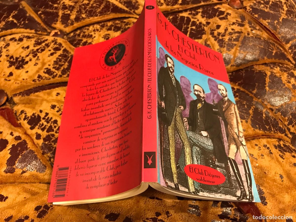 Libros de segunda mano: CHESTERTON. EL CLUB DE LOS NEGOCIOS RAROS. 1995, VALDEMAR