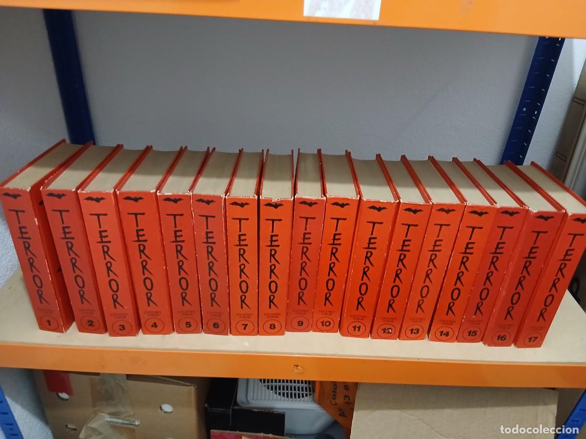 Libros de segunda mano: Colecci&oacute;n completa Biblioteca del Terror Ediciones Forum 17 tomos