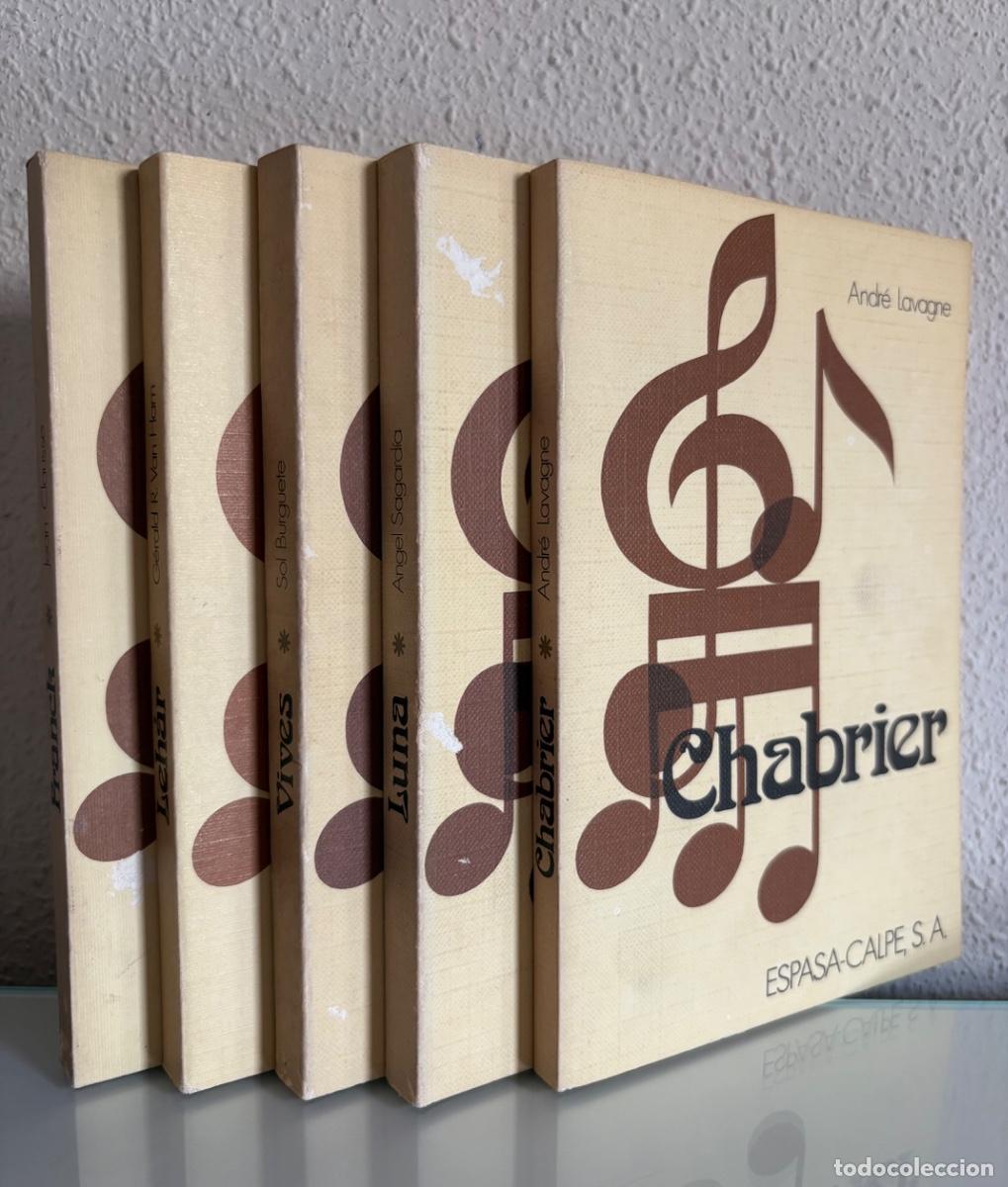 Livres d'occasion: Lote Espasa Calpe (M&uacute;sica)