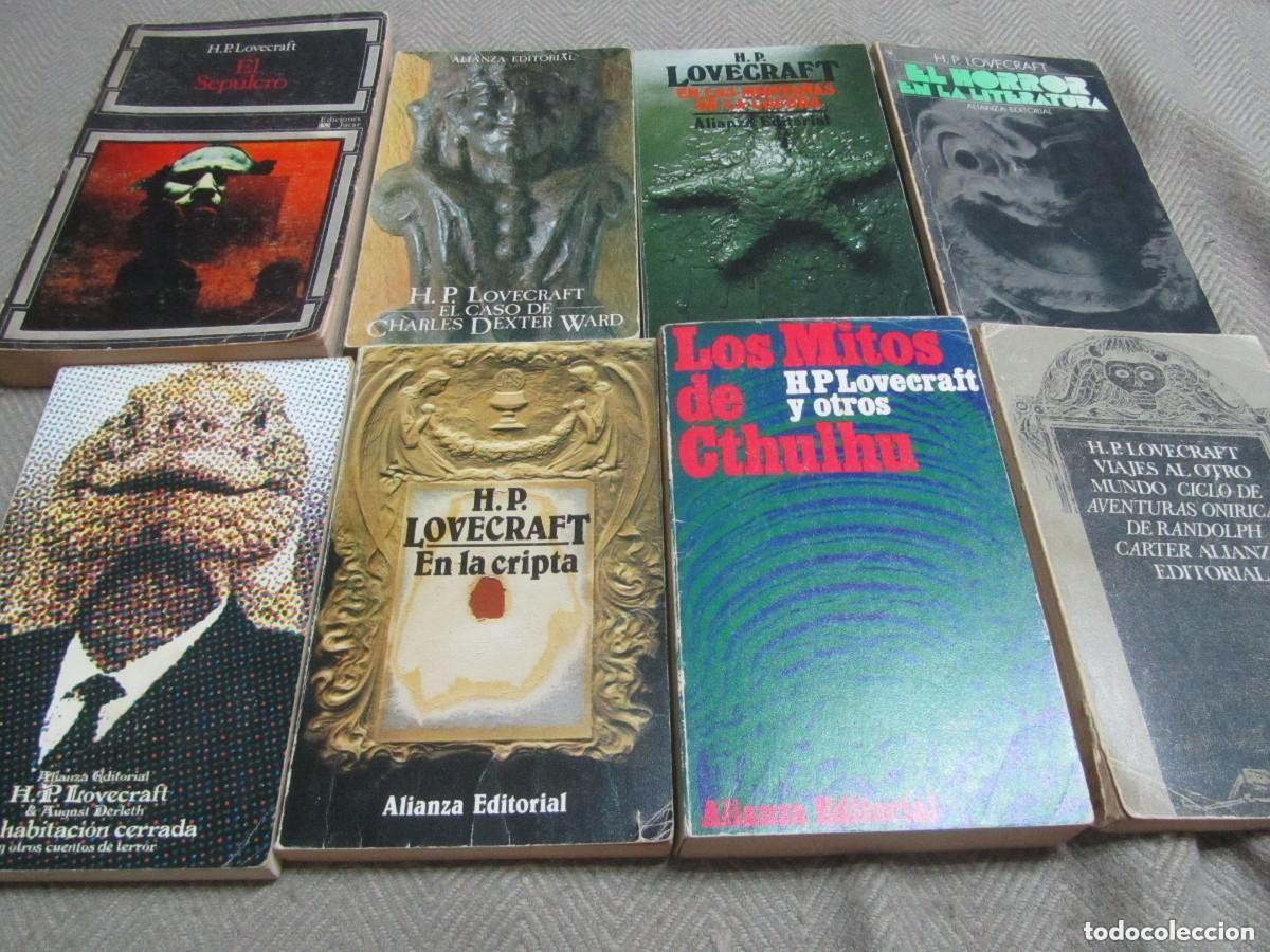 Libros de segunda mano: LOTE DE 3 LIBROS DE LOVECRAFT