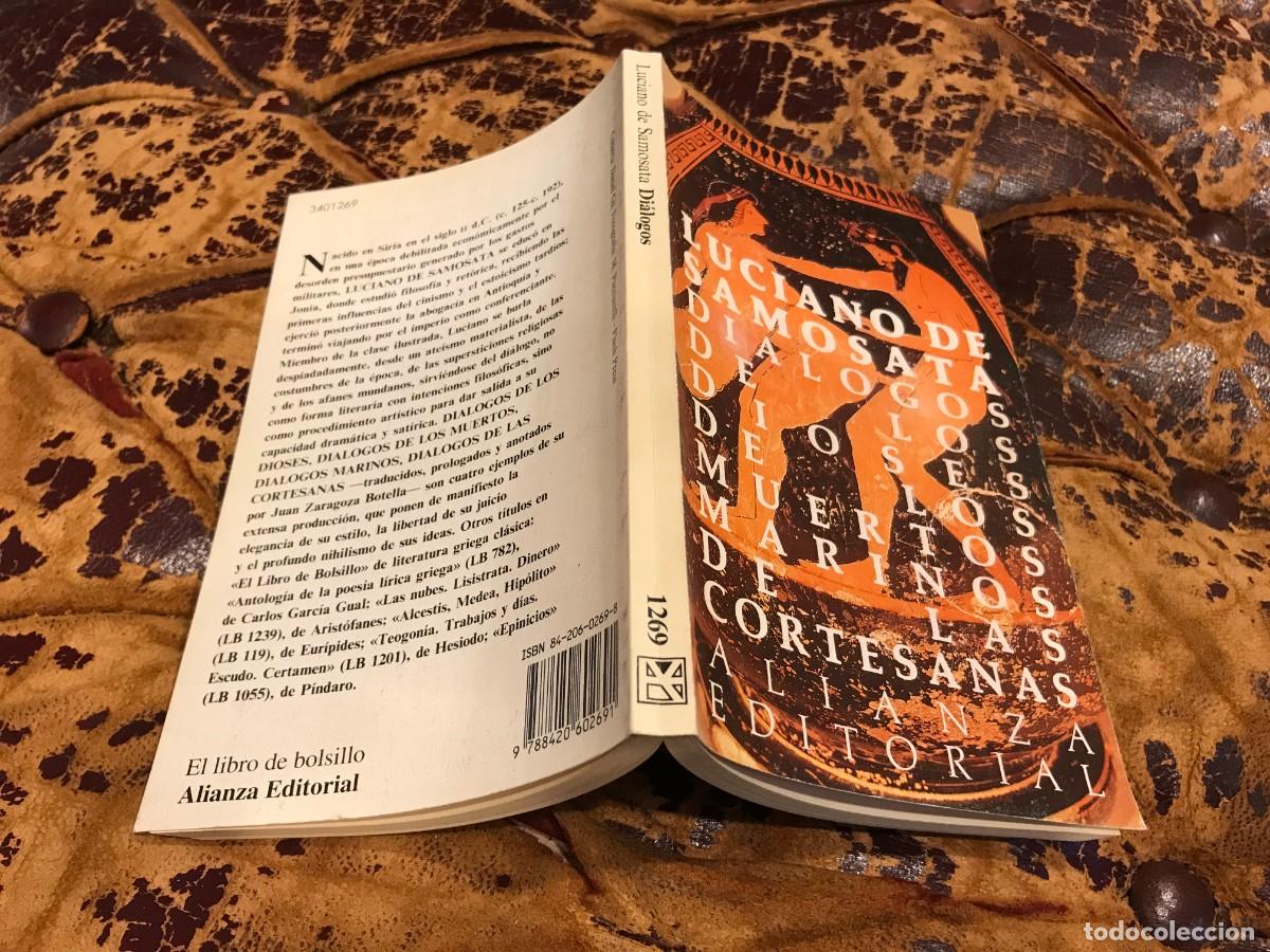 Libros de segunda mano: LUCIANO DE SAMOSATA. DI&Aacute;LOGOS DE LOS DIOSES, DE LOS MUERTOS, MARINOS, DE LAS CORTESANAS. 1995
