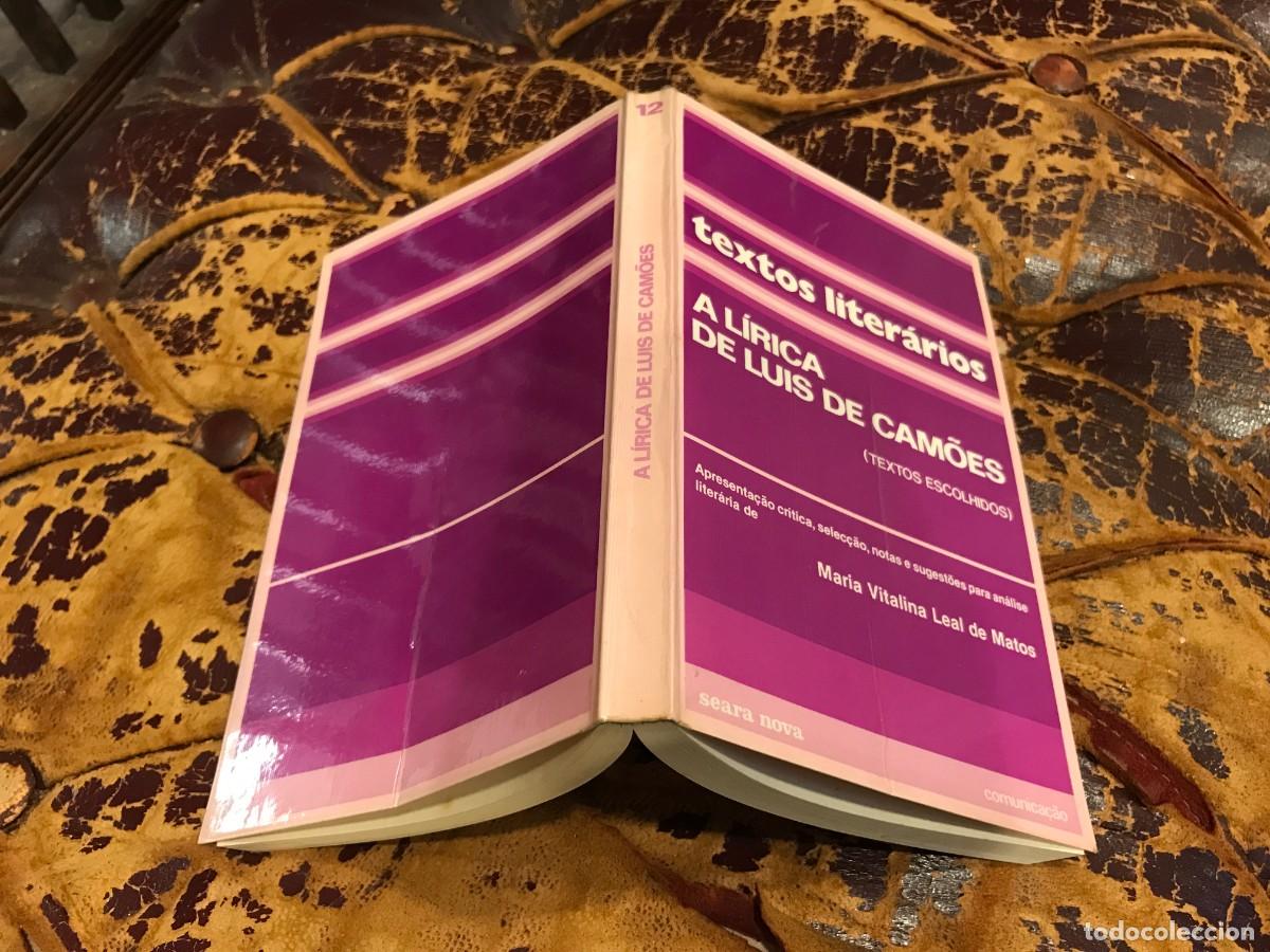 Libros de segunda mano: A L&Iacute;RICA DE LUIS DE CAMOES. (TEXTOS ESCOLHIDOS) MARIA VITALINA