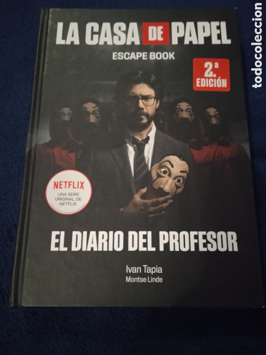 Libros de segunda mano: La casa de papel: - el diario del Profesor / escape book :