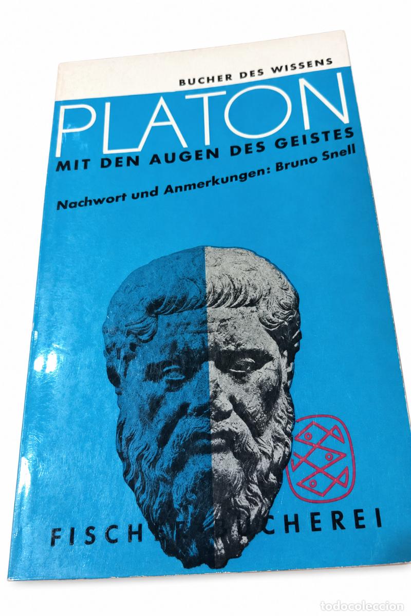 Libros de segunda mano: PLAT&Oacute;N &ndash; MIT DEN AUGEN DES GEISTES &ndash; FISCHER B&Uuml;CHEREI &ndash; LM