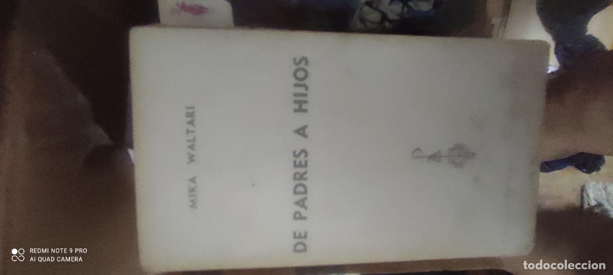 Libros de segunda mano: De padres a hijos de Waltari