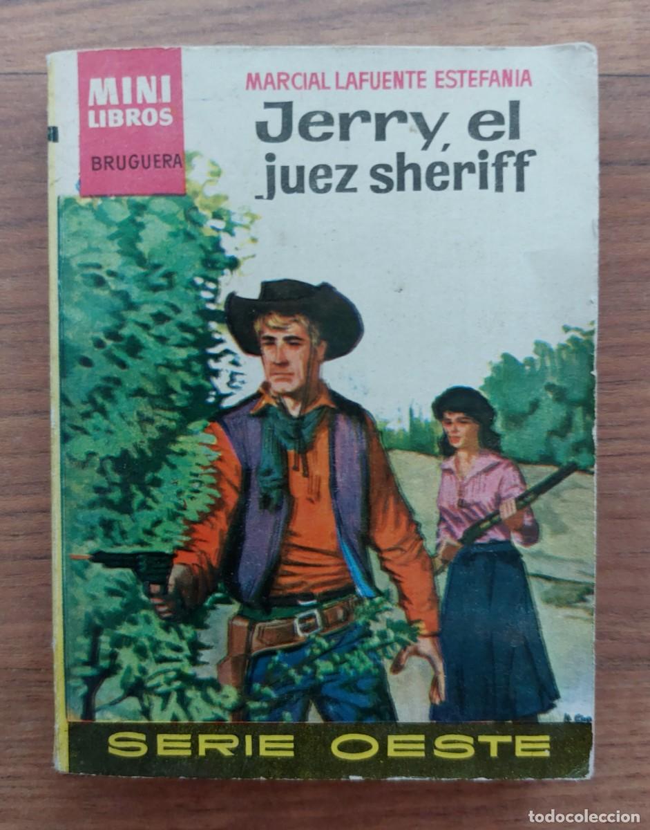 Livros em segunda m&atilde;o: COLECCION MINI LIBROS BRUGUERA OESTE N&ordm; 110-JERRY, EL JUEZ SHERIFF (M.L.ESTEFANIA) NOVELAS-PULP