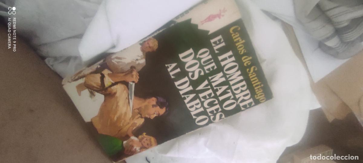 Libros de segunda mano: LIBROS RENO -EL HOMBRE QUE MATO DOS VECES AL DIABLO / CARLOS DE SANTIAGO
