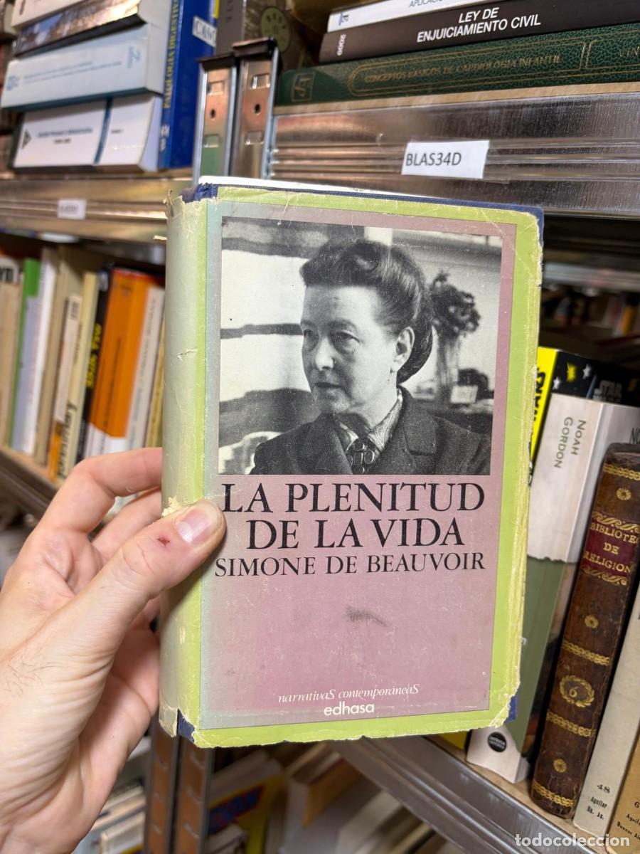 Libros de segunda mano: BLAS34D + Simone de Beauvoir + La plenitud de la vida + edhasa