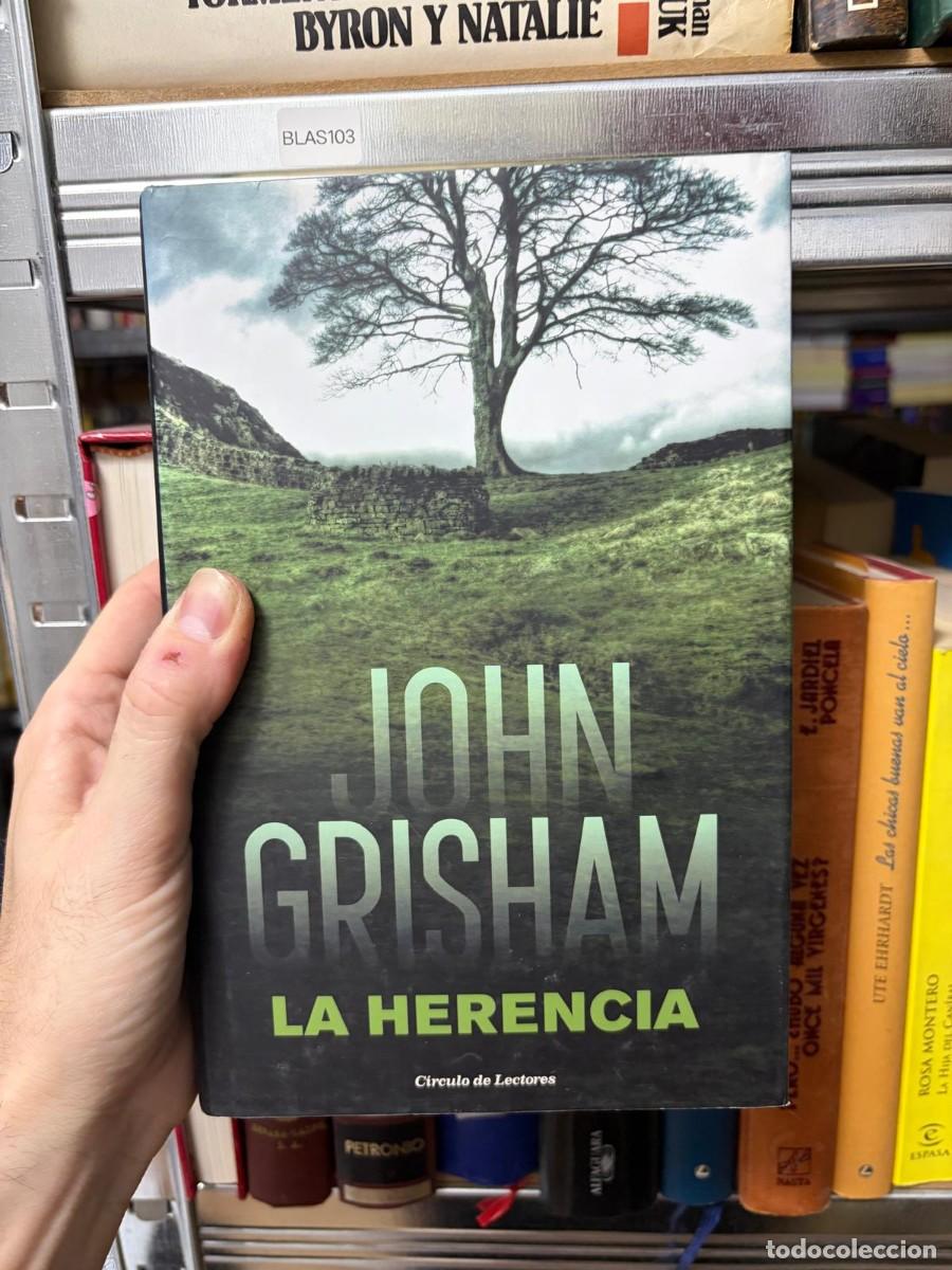 Libros de segunda mano: BLAS103 + John Grisham + La herencia + C&iacute;rculo de Lectores