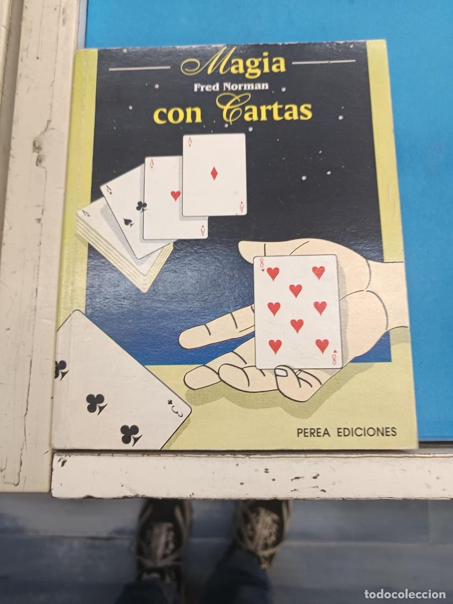 Libros de segunda mano: MAGIA CON CARTAS FRED NORMAN PEREA EDICIONES DE1995