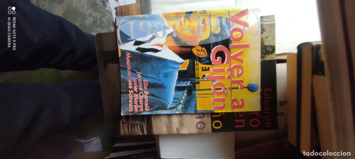 Libros de segunda mano: Librito Volver a Gij&oacute;n.Semana Negra,Cuatro relatos ,a&ntilde;o 1997 l