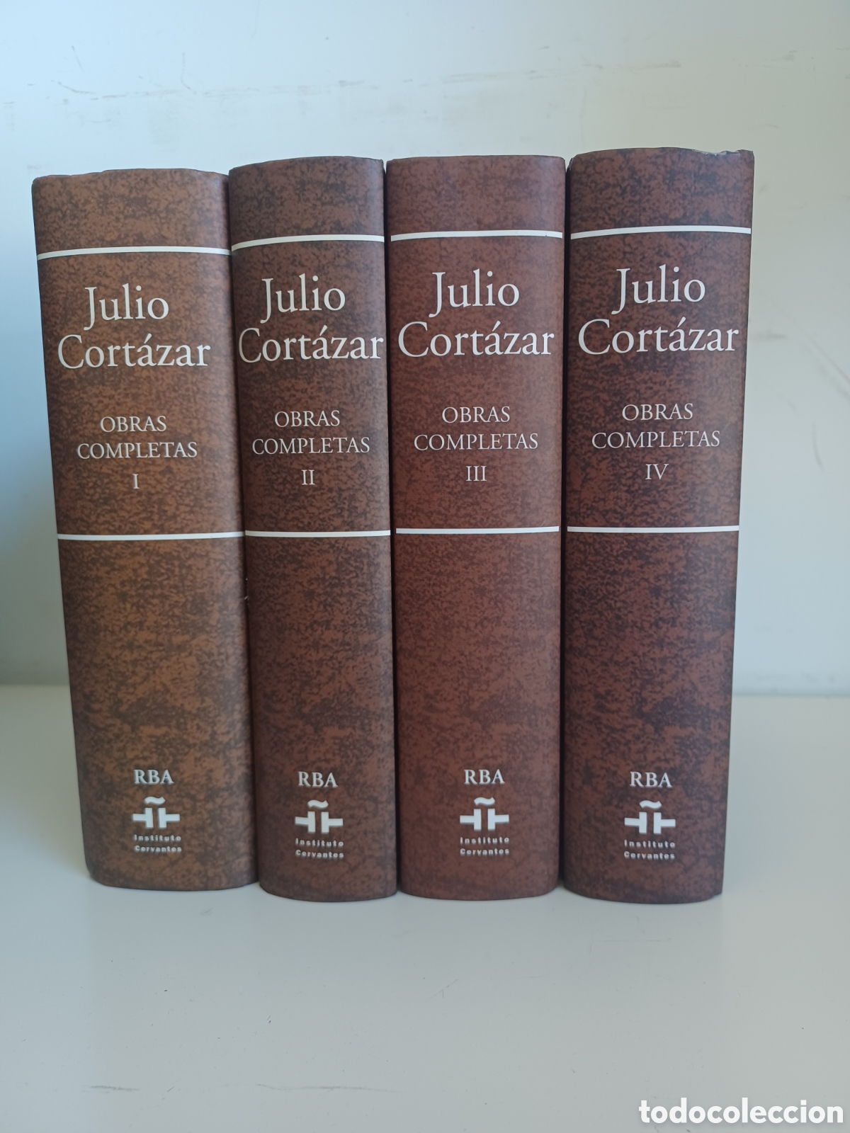 Libros de segunda mano: Julio Cort&aacute;zar. Obras completas. 4 tomos/ RBA, 2005