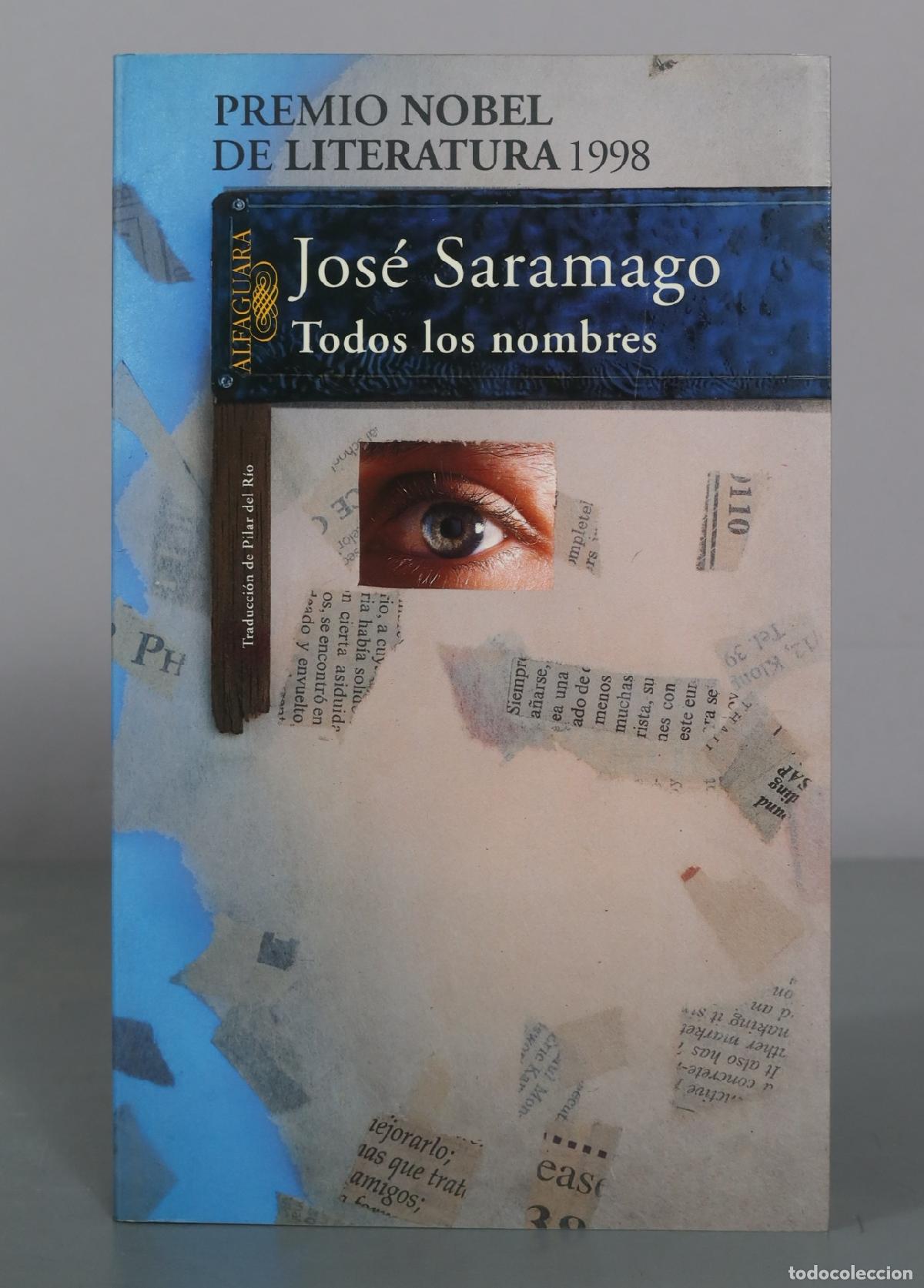 Libros de segunda mano: Todos los nombres - Jos&eacute; Saramago - Alfaguara