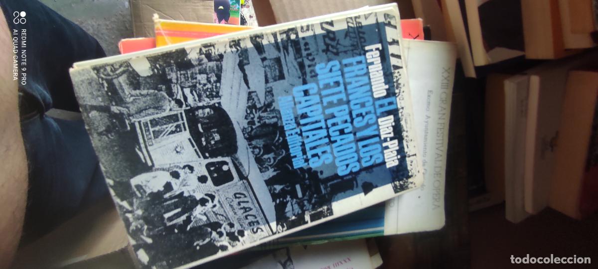 Libros de segunda mano: El franc&eacute;s y los siete pecados capitales, Diaz Plaja