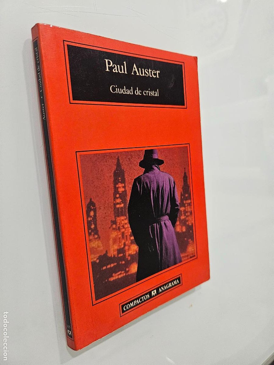 Libros de segunda mano: CIUDAD DE CRISTAL / PAUL AUSTER / Editorial Anagrama, 2001