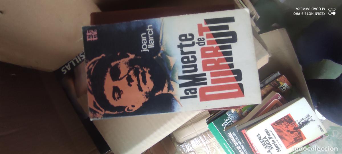 Libros de segunda mano: La muerte de Durruti. Llarch